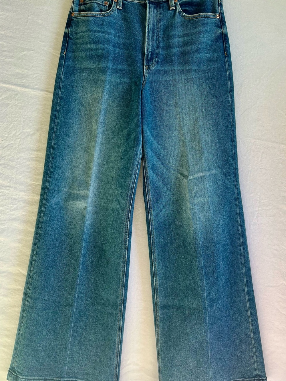 Pistola Lana High-Rise Wide Leg Jeans in Cider wash - Picture 6 of 12